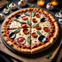 Хотели бы оценить сочную пиццу из известного ресторана?