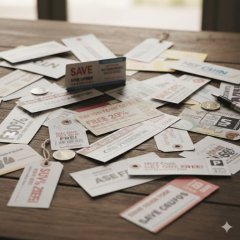 Купоны на скидку для магазинов и фирм, предоставляющих услуги